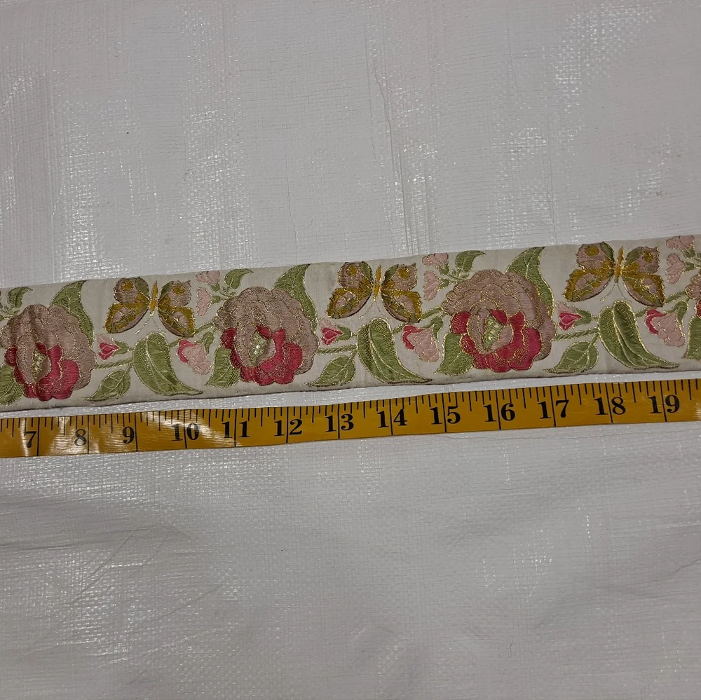 Vintage Silk Fabric Belt